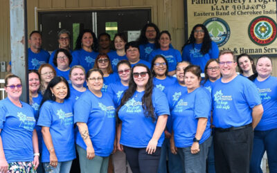 EBCI PHHS Recognizes Family Safety for Social Work Month