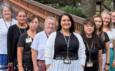 Tribal In-Home Care Team Strengthens Cultural Engagement at Ribbon Skirt Workshop